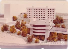 Model of the College Extension, 1970s