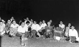 BBQ with Canon Martin, 1963