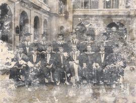 St. John's Hall Group Photo of Graduates, 1941